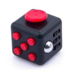 hand fidget cube rouge